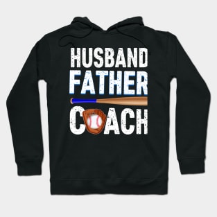 Husband Father Baseball Coach Awesome T shirt Hoodie